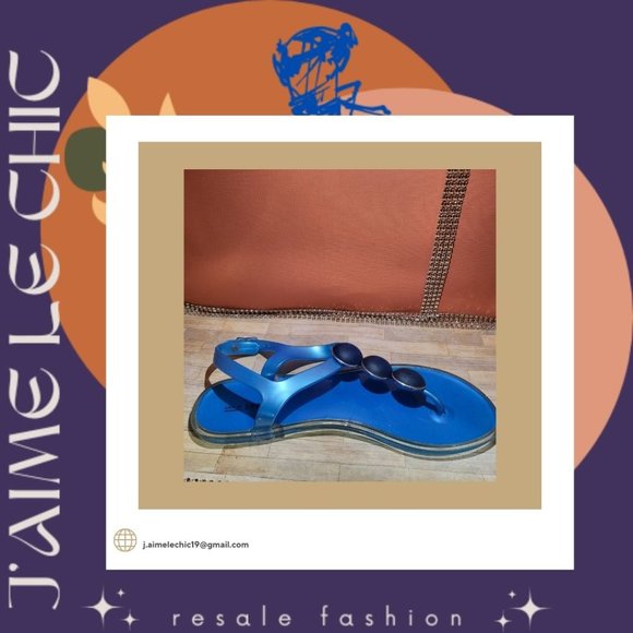 Call It Spring Fashion Bright Blue with Blue Gem Accents - Picture 3 of 5